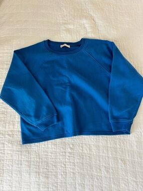 Zenana Outfitters Royal Blue Crewneck Sweater